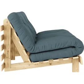 Karup Schlafcouch Baumwolle 2,5-Sitzer Blau