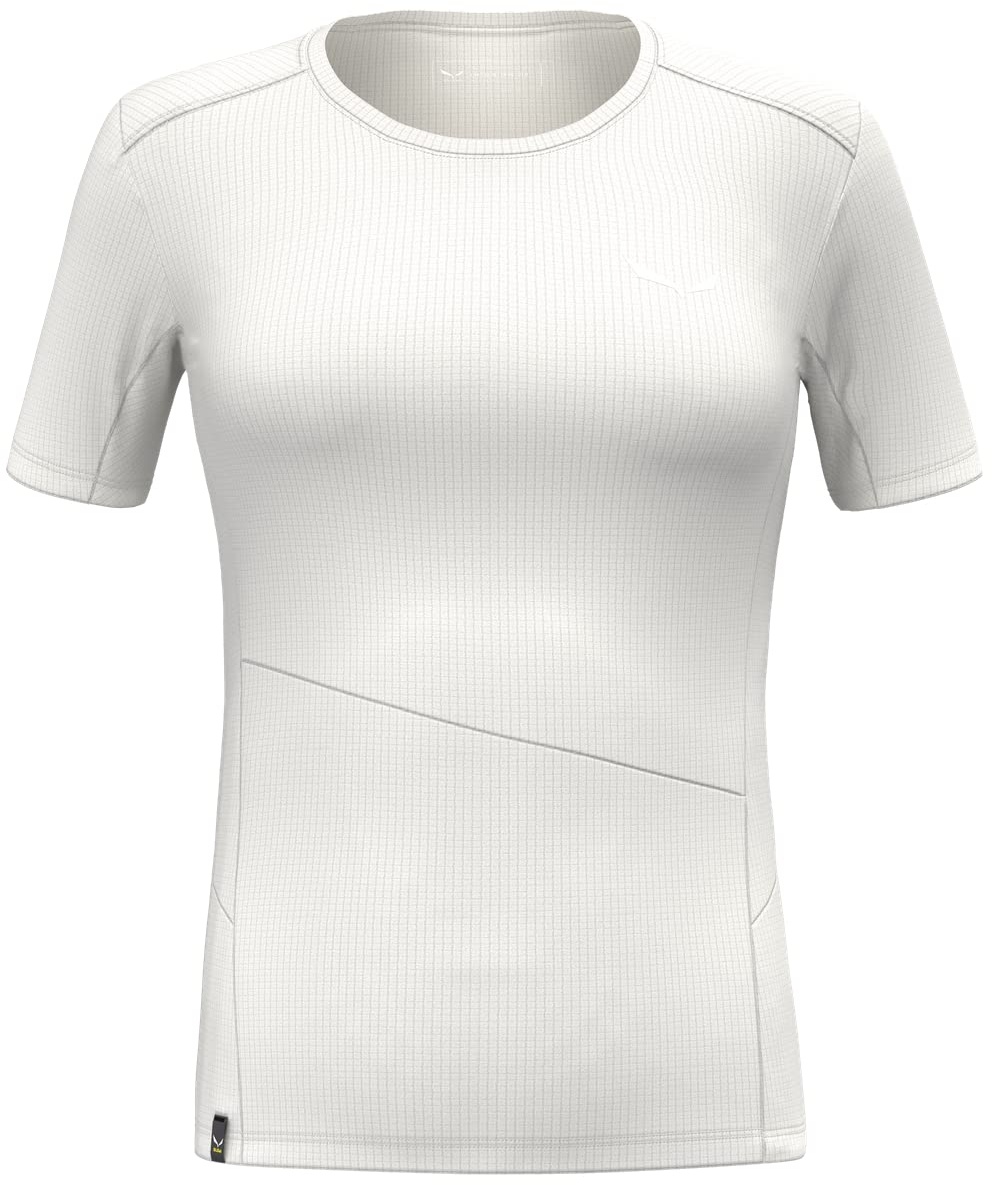 Salewa Damen Puez Sporty Dry W T-shirt, Weiß, S EU