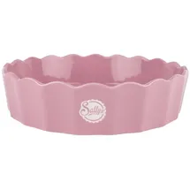sallys Auflaufform rund 32,5 x 7 cm Pink