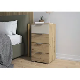 OTTO home Highboard 40 x 81 cm Beige / Braun