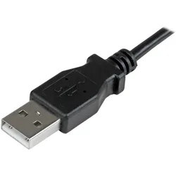 StarTech.com Micro USB Lade/Sync-Kabel - St/St - Micro USB rechts gewinkelt - 2m