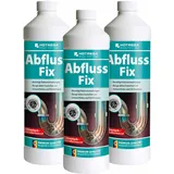 HOTREGA Abfluss Fix Konzentrat 1 Liter Sets - Abflussreiniger, Rohrreiniger, freier Abfluss, Mengen:3