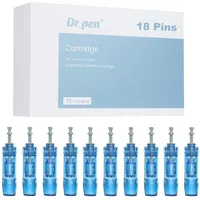 10 Stück Dr. pen M8S Kartuschen – 18 Pins, passend für Dr. pen Ultima M8S/A8S/A9/A11, für eine intensive tägliche Schönheitspflege