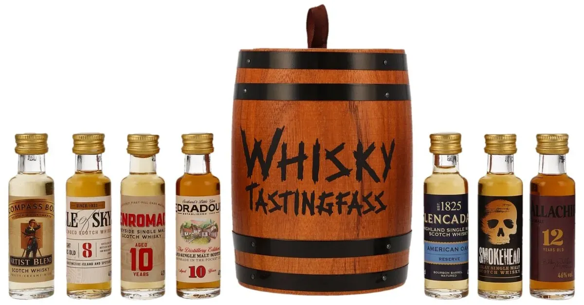 Kirsch Import Tasting-Fass - 7x 20 ml - Single Malt Scotch Whisky