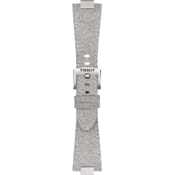 Tissot Synthetik Synthetikarmband  PRX 35mm T852.049.550 - silberglänzend