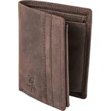 Matador Geldbörse Herren Leder RFID dunkelbraun