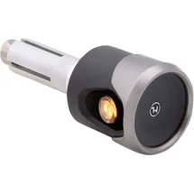 Highsider Akron-Flash LED Lenkerendenblinker Silber/Titan