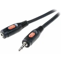 Vivanco 46057 Audio-Kabel 5 m 3.5mm Schwarz,