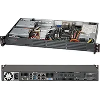 Supermicro SuperChassis 504-203B - 1HE 200W Mini-ITX