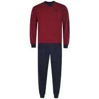 HAJO Pyjama in Rot | Gr.: 4XL