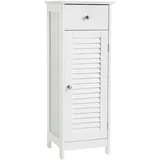 VASAGLE Badschrank BBC43WT weiß 32,0 x 30,0 x 87,0 cm