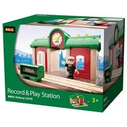 BRIO 63357800 Sprechender Bahnhof