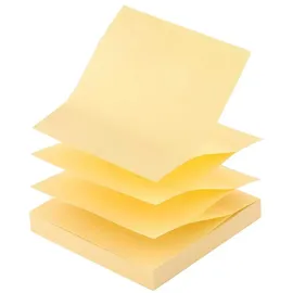 D.RECT Haftnotizen Zig-Zag Z-Notes, 76x76mm 100 Blatt