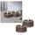 Star Trading Flamme Flow LED-Kerze 6 cm taupe