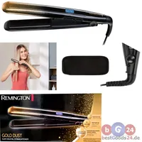 remington(russell hobbs deutschland gmbh) GoldDust S5208 Haarglätter schwarz gold