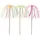 Papstar 100 Deko-Picker 15,5 cm neon "Feuerwerk"