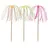 Papstar Deko-Picker 15,5 cm 100 St. Neon/Feuerwerk