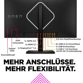 HP OMEN 27k 27" schwarz