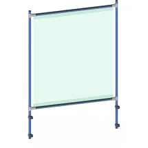 Fechtel Fetra Infektionsschutzrahmen-Anbausatz Stahl 1066x1410x49 mm grau