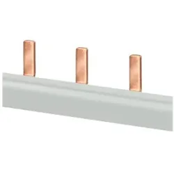Siemens 5ST3760 Stiftsammelschiene, 1-phasig 10mm2, 13 Stifte, Isolation grau - 10 Stück