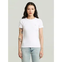 G-Star Slim Rib Weiß XS
