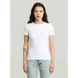 G-Star Slim Rib Weiß XS