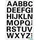 Herma Buchstabenetiketten 4163 Schwarz 15,0 x 15,0 mm 36 Etiketten