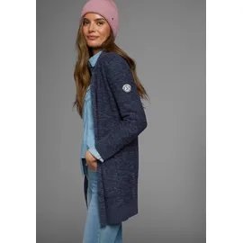 KangaROOS Strickjacke in melierter Optik Blau 32/34
