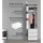 mokebo Drehtürenschrank Der Grenzenlose 60 x 234 x 58 cm Weiß