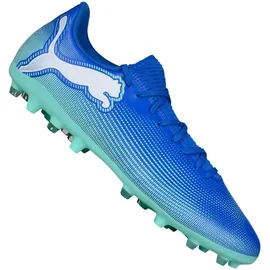 Puma Future 7 Play MG hyperlink blue/mint/puma white 48