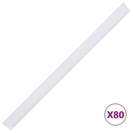 vidaXL Sichtschutz 35 x 19 cm Braun PVC 4 St.
