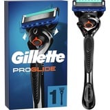 Gillette ProGlide Nassrasierer Herren, Rasierer + 1 Rasierklinge mit 5-fach Klinge, Geschenk Männer