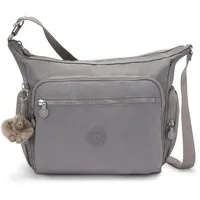 Kipling Gabbie Mittelgroße Umhängetasche, Inviting Grey (Grau)