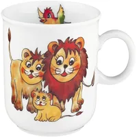 SELTMANN WEIDEN Compact Bunte Tierwelt Becher mit Henkel 0,25