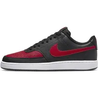 Nike Court Vision Low Herren Black / White / University Red 46