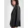 QS Indoor-Blazer in Leder-Optik | schwarz - 36