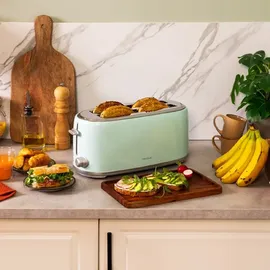 Cecotec Toaster Toast Und Taste 1600 Retro Double Grün