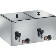 Saro HD 200, 1000 W, 230 V, 50 Hz, Edelstahl, Edelstahl, 560 mm - Silber