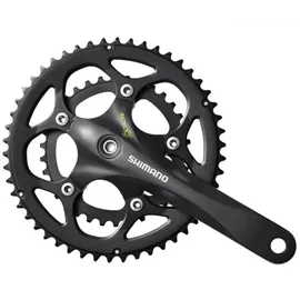 Shimano Road FC-R345 9-fach 170 mm 50-34 Zähne Schwarz