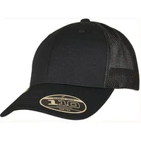 Flexfit Recycled Alpha Shape Trucker Cap schwarz Einheitsgröße