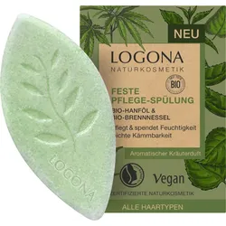 Logona Feste Pflege-Spülung Bio-Hanföl & Bio-Brennnessel Conditioner 60 g