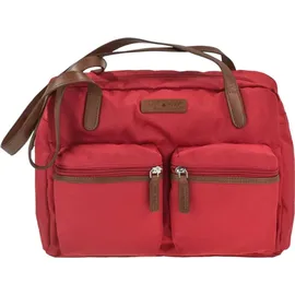 GREENBURRY Schultertasche Nylon 35x24cm "Emily" rot | Rot