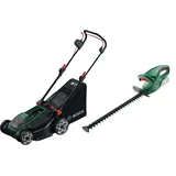 Bosch Rotak 18V2-43 (ohne Akku) + Bosch EasyHedgeCut 18-45 Li (ohne Akku)
