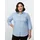 Sieh an! Klassische Bluse blau 50