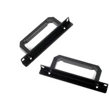 Silverstone SST-RA02B - Rackmount Handgriffe für PC Gehäuse GD07 GD08 GD09 GD10, Aluminum, schwarz