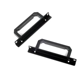 Silverstone SST-RA02B - Rackmount Handgriffe für PC Gehäuse GD07 GD08 GD09 GD10, Aluminum, schwarz