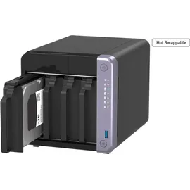 QNAP TS-432X-4G Leergehäuse Schwarz