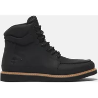 Timberland Mens Mid Lace UP Boot blk full grain 9 Wide Fit