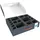 VARIA Group Lagerbox Kunststoff 75 cm Schwarz/Schaumstoff