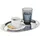 APS Tablett KAFFEEHAUS silber oval 26,5 x 19,5 cm, 1 St.